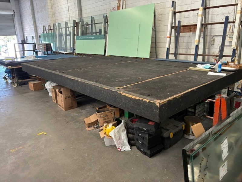 Glass Panel Mark Up Air Table