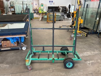 A-Frame Glass Panel Trolley - 2