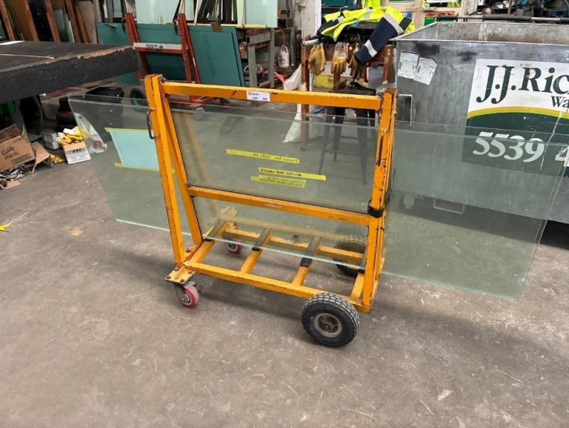 A-Frame Glass Panel Trolley