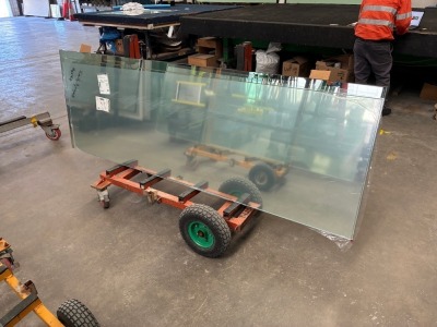 A-Frame Glass Panel Trolley - 2