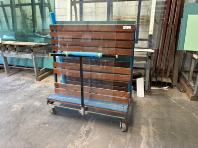 A-Frame Glass Panel Trolley