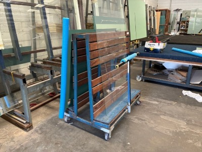 A-Frame Glass Panel Trolley - 2