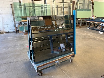 A-Frame Glass Panel Trolley - 4