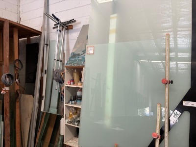 Glass Panel Storage Rack - 3