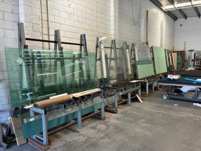 A-Frame Panel Storage Racks