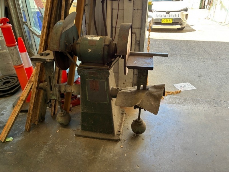 Hebco Pedestal Linisher