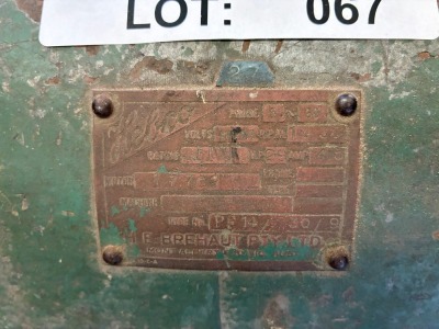Hebco Pedestal Linisher - 2