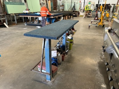 Glass Panel Bench - 3