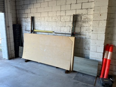 A-Frame Panel Storage Racks
