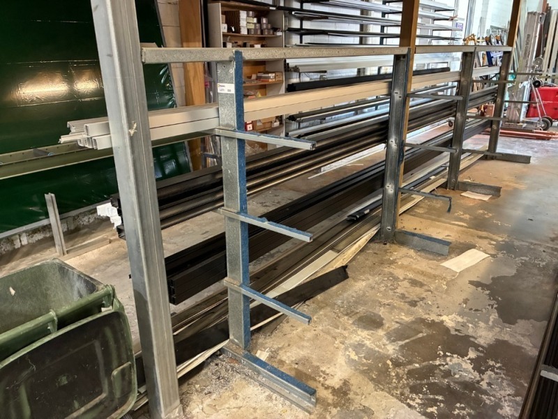 Aluminium Stock Storage Rack