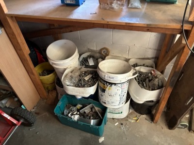 Assorted Galvanised Steel Mixed Size Bolts