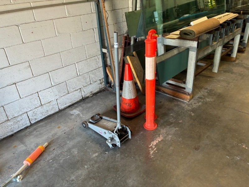 Allowance for Trolley Jack And Bollards