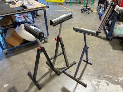 Assorted Portable Roller Stands - 2