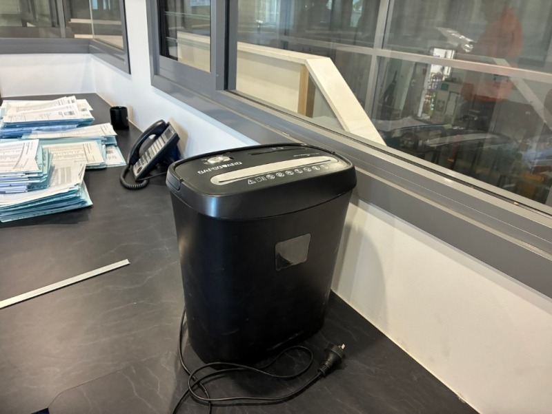 Allowance For Office Furniture & Shredder