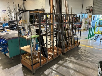 Portable Aluminium Stock Racks - 2