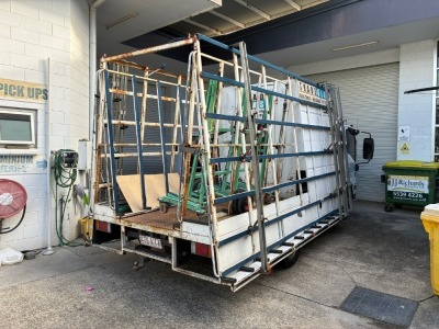 2014 Isuzu NPR 300 Tray Truck - 3