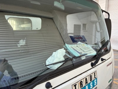 2014 Isuzu NPR 300 Tray Truck - 6