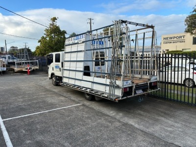2009 Isuzu NPR 300 Tray Truck - 3