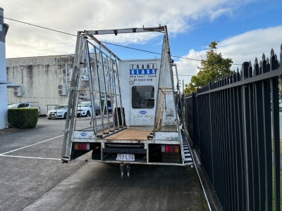 2009 Isuzu NPR 300 Tray Truck - 4