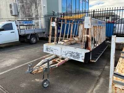 2008 Trade Glass Box Trailer Trailer - 3