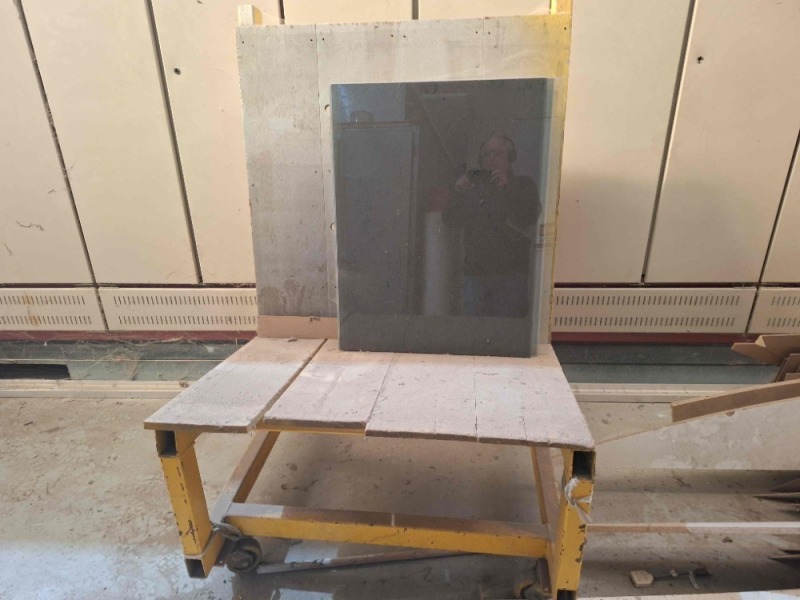 Glass Stock Trolley