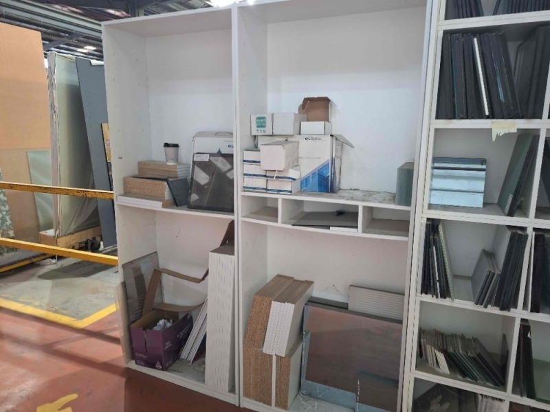 Sample Shelving & Stock
