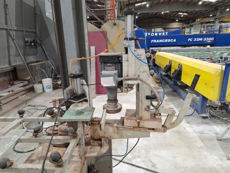 Glass Corner Edging Machine