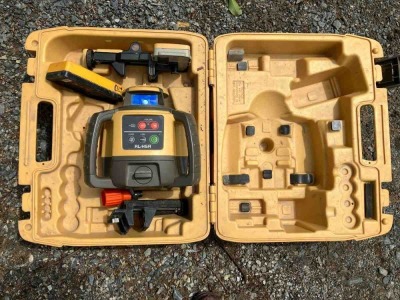 Laser Level, Receivers, Tripod, & Staff - 2