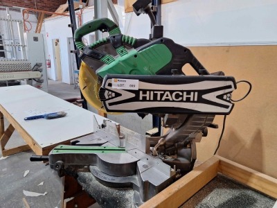 Timber Infeed Compound Mitre Saw